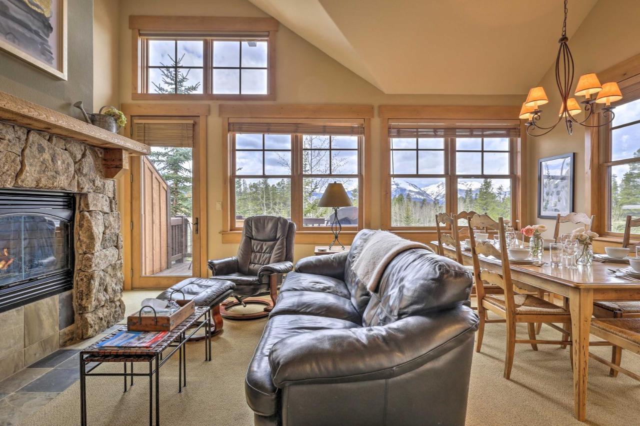 Keystone Condo On Golf Course With Mountain View Екстериор снимка