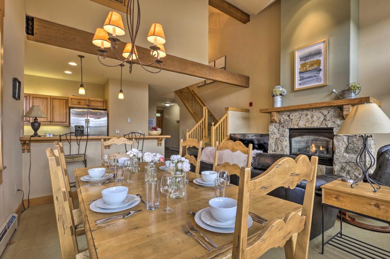 Keystone Condo On Golf Course With Mountain View Екстериор снимка