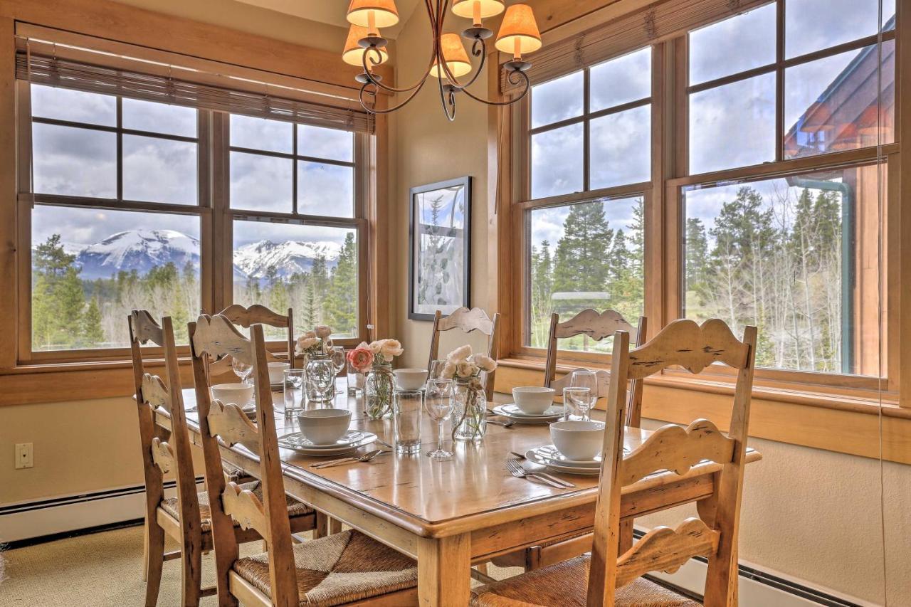 Keystone Condo On Golf Course With Mountain View Екстериор снимка