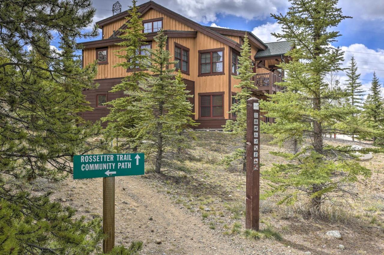 Keystone Condo On Golf Course With Mountain View Екстериор снимка