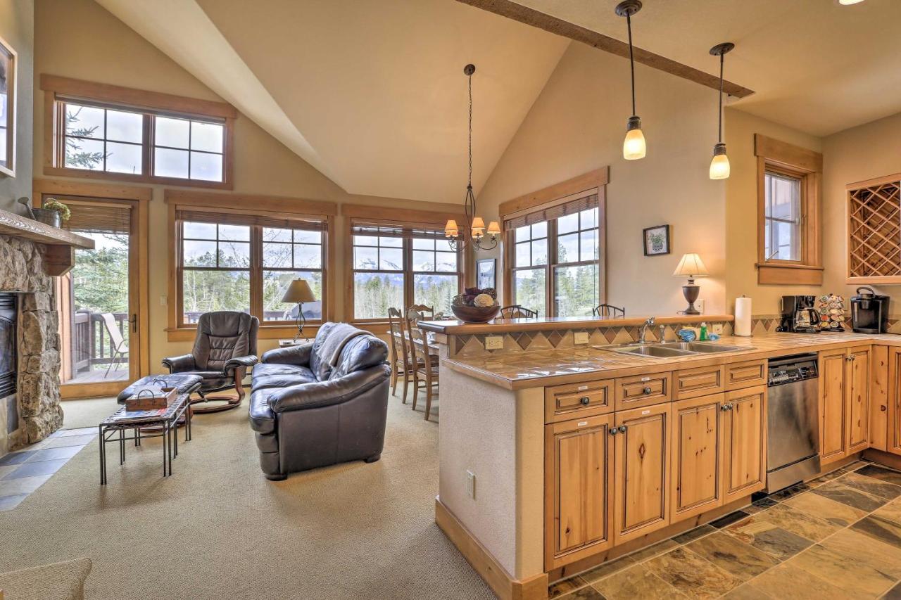 Keystone Condo On Golf Course With Mountain View Екстериор снимка